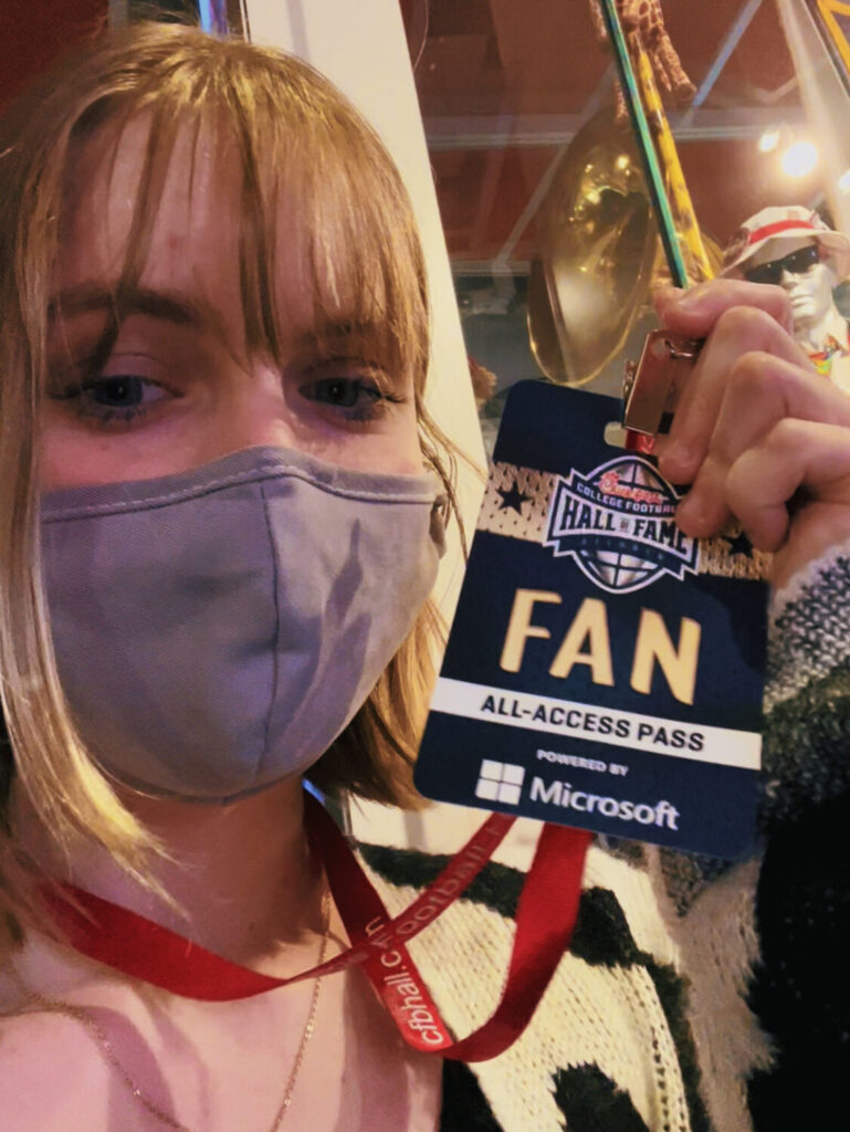 Fan Pass from the College Football Hall of Fame