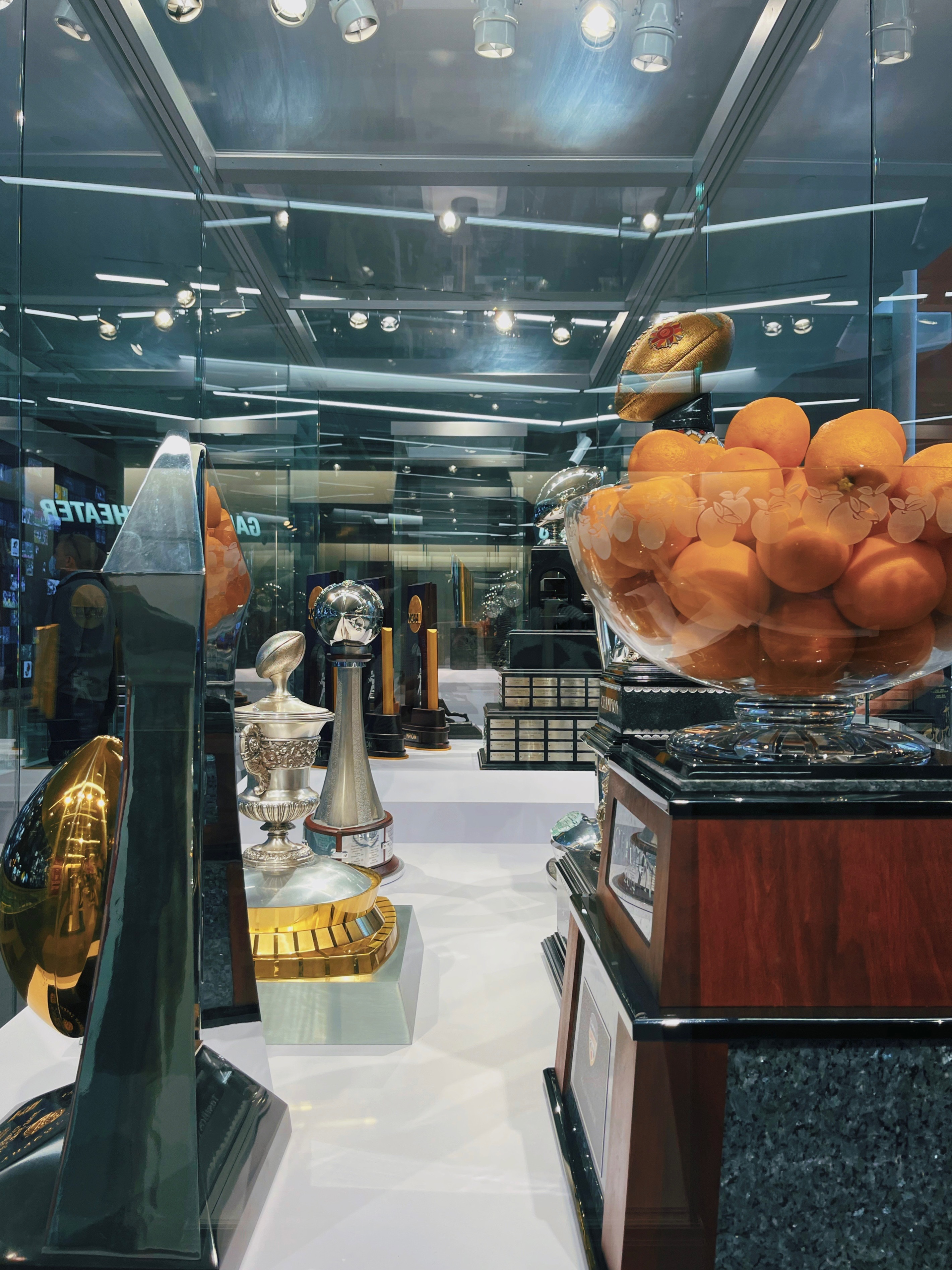 College Football Trophies