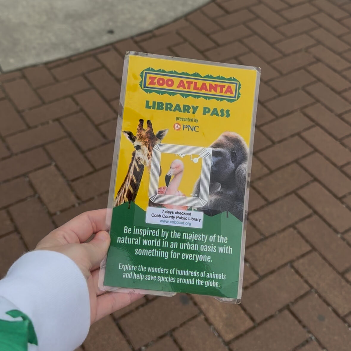 Zoo Atlanta Library Pass 