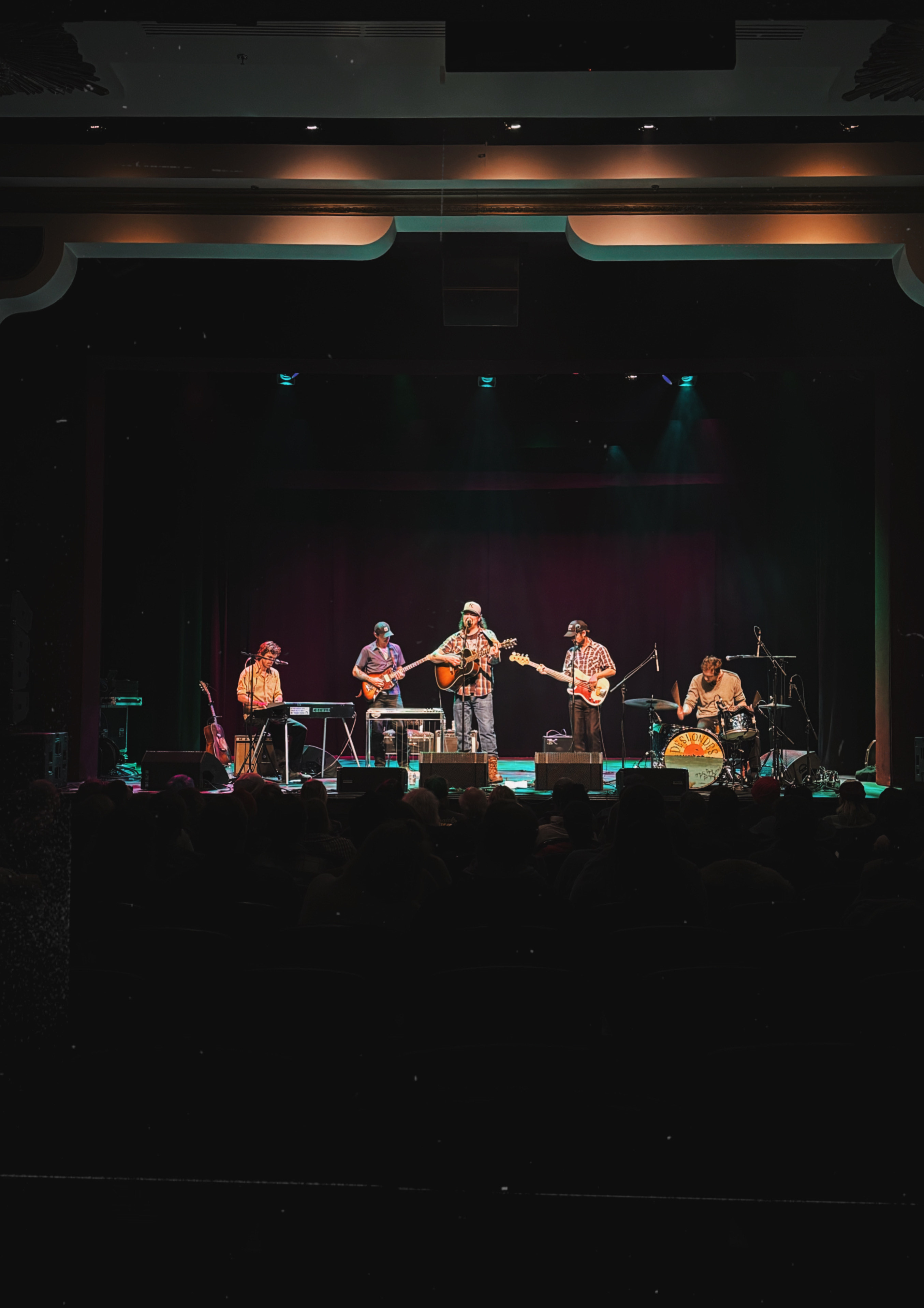 The Deslondes on stage at Barter Theatre in Abingdon, Virginia
